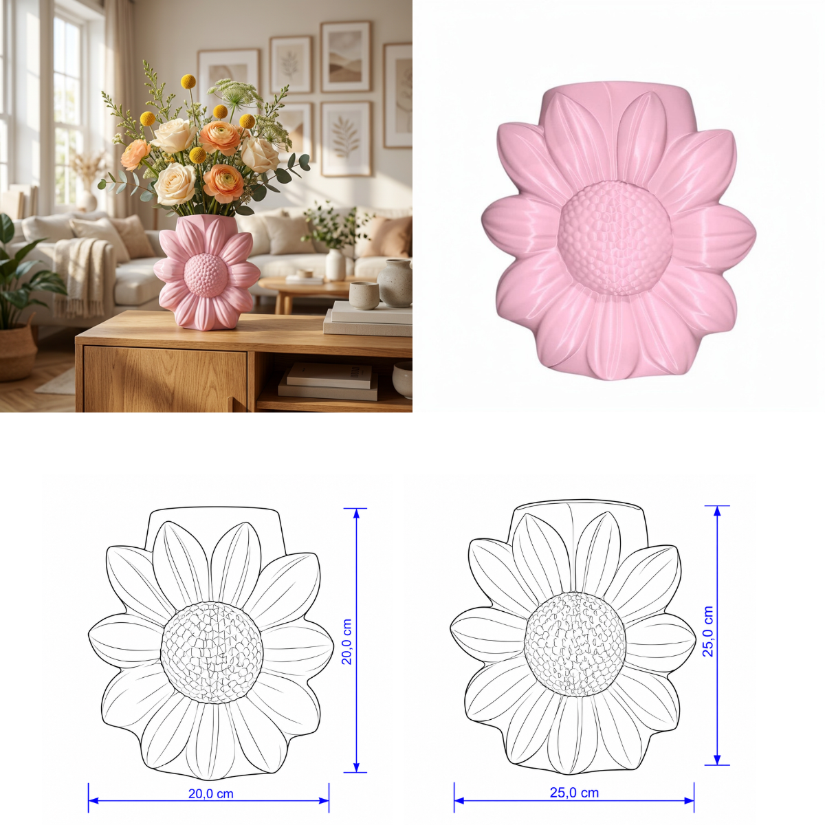 Sunora collectie 20 en 25 cm