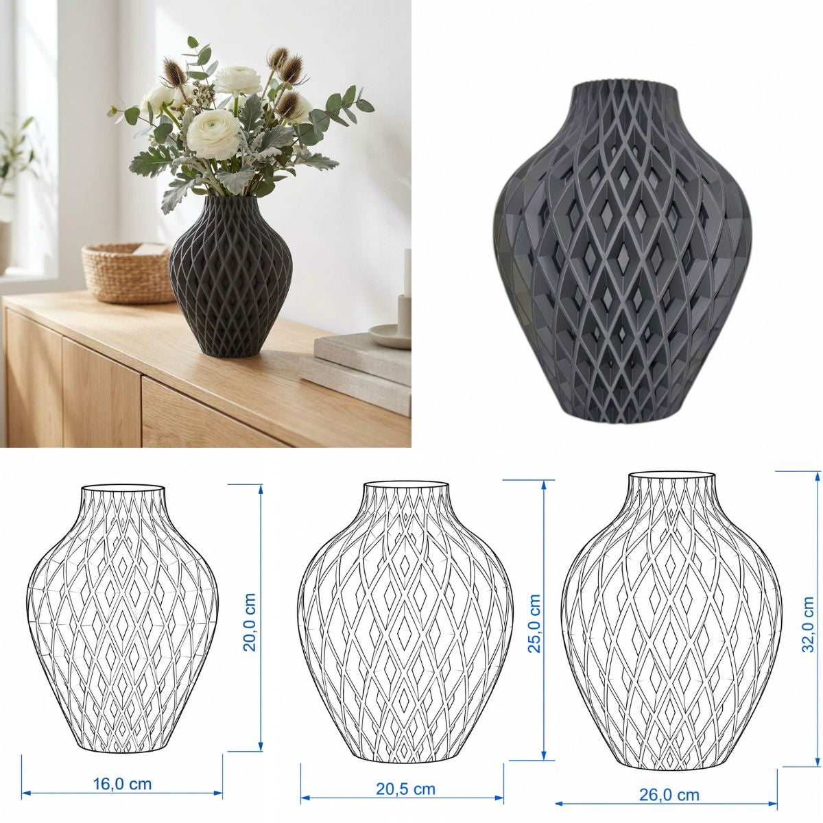 Diamora vaas  Collectie vanaf