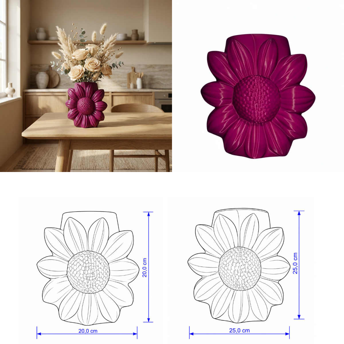 Sunora collectie 20 en 25 cm