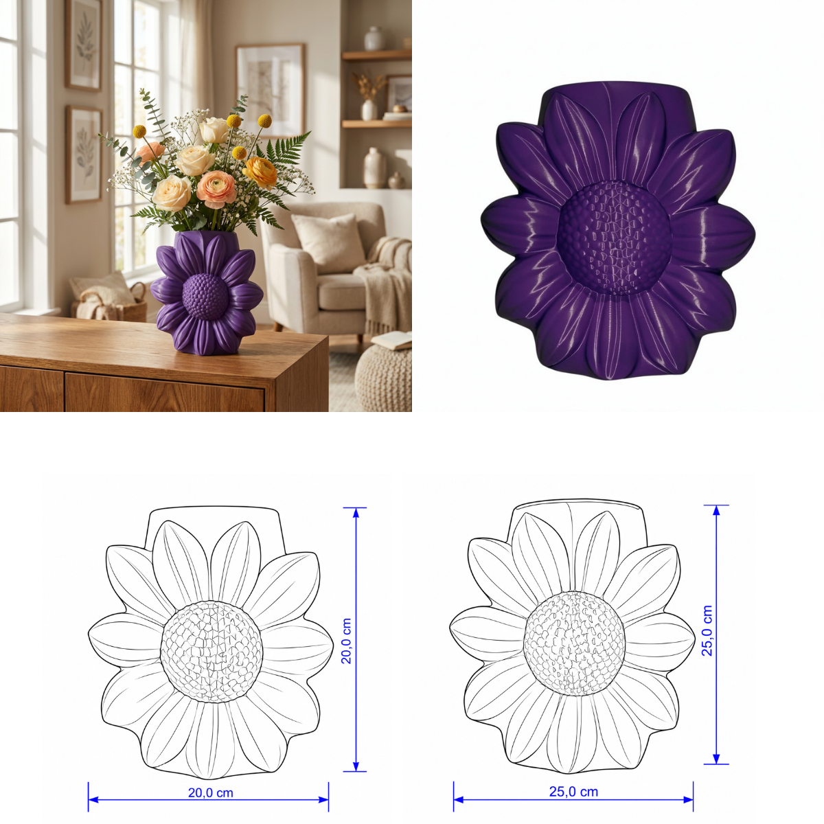 Sunora collectie 20 en 25 cm