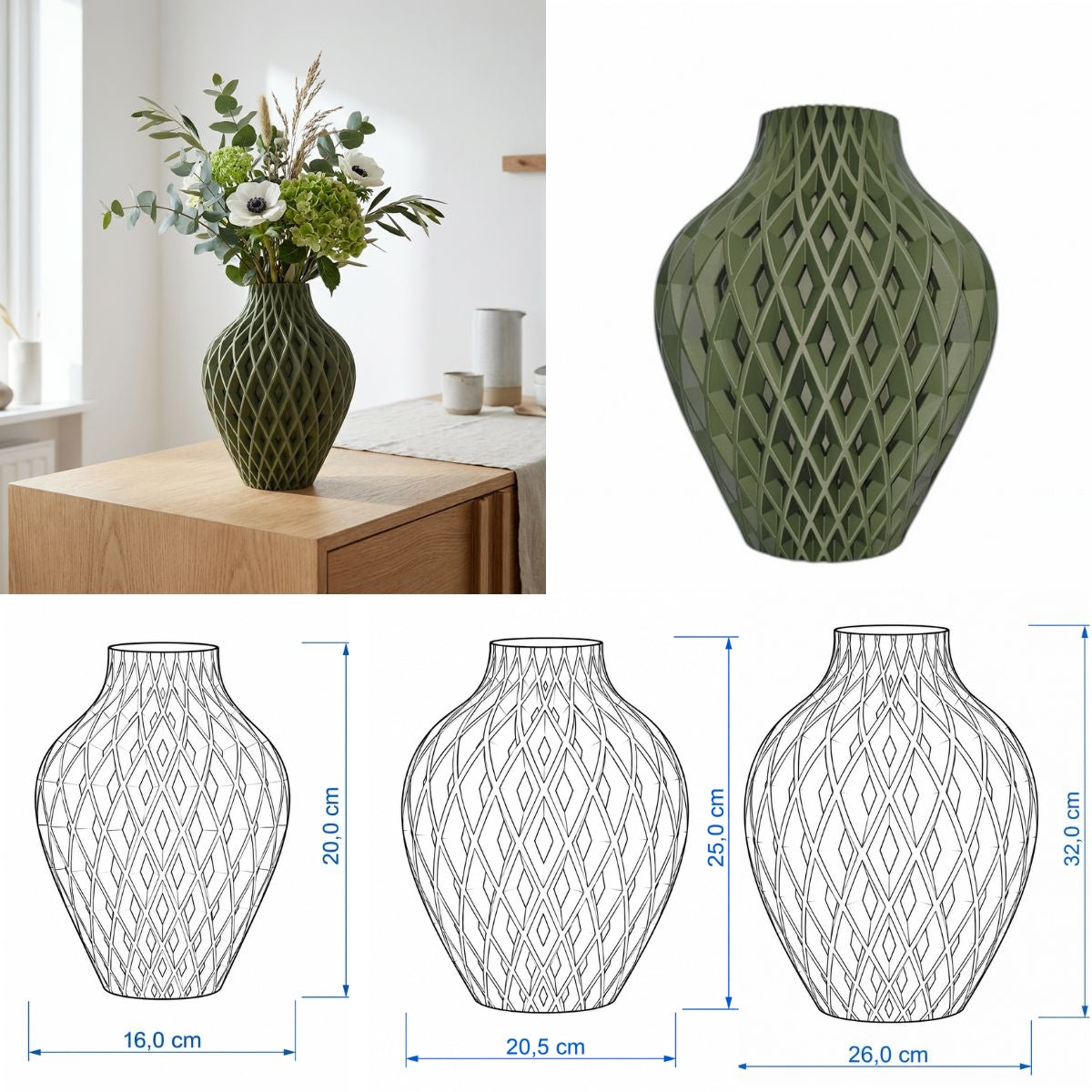 Diamora vaas  Collectie vanaf