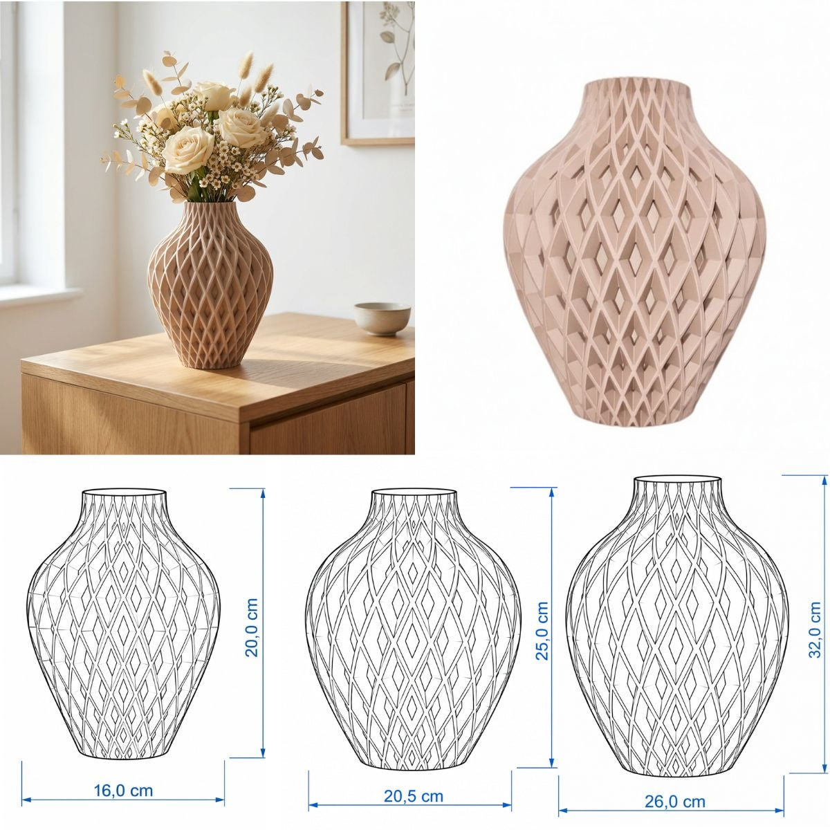 Diamora vaas  Collectie vanaf