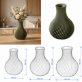 Elvoria vaas Collectie 20,25 en 30 cm vanaf