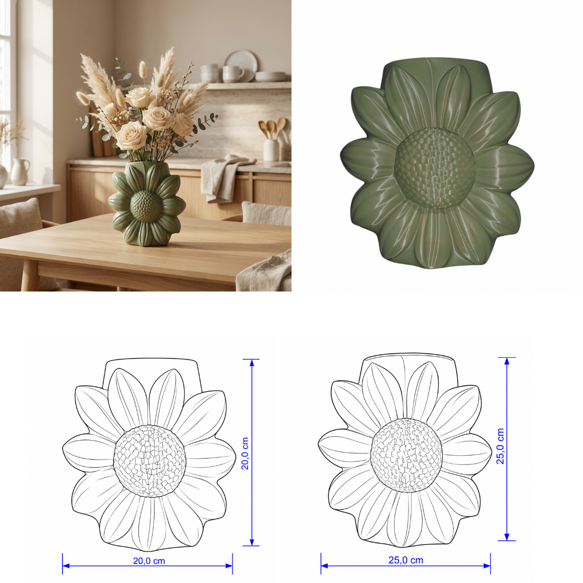 Sunora collectie 20 en 25 cm