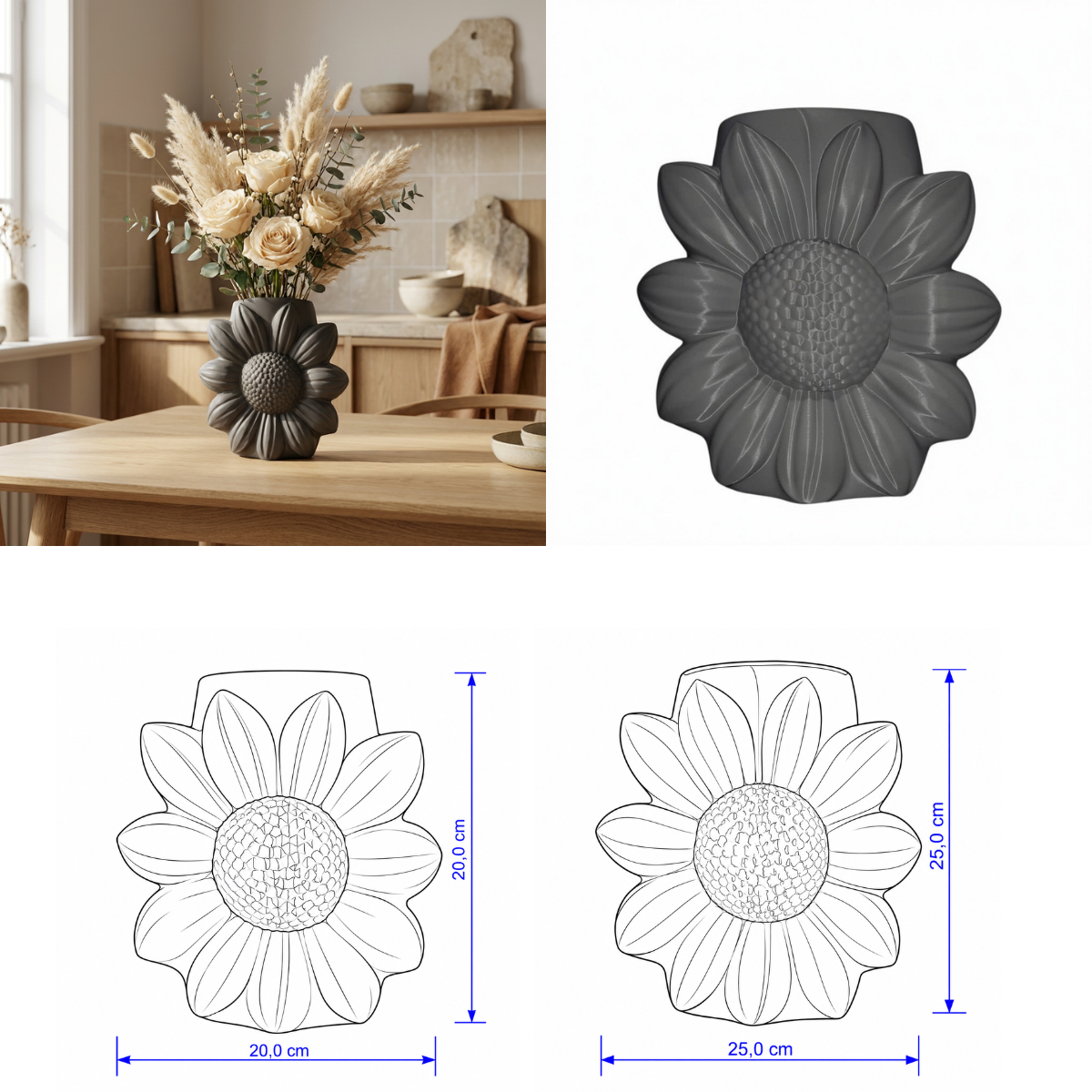 Sunora collectie 20 en 25 cm