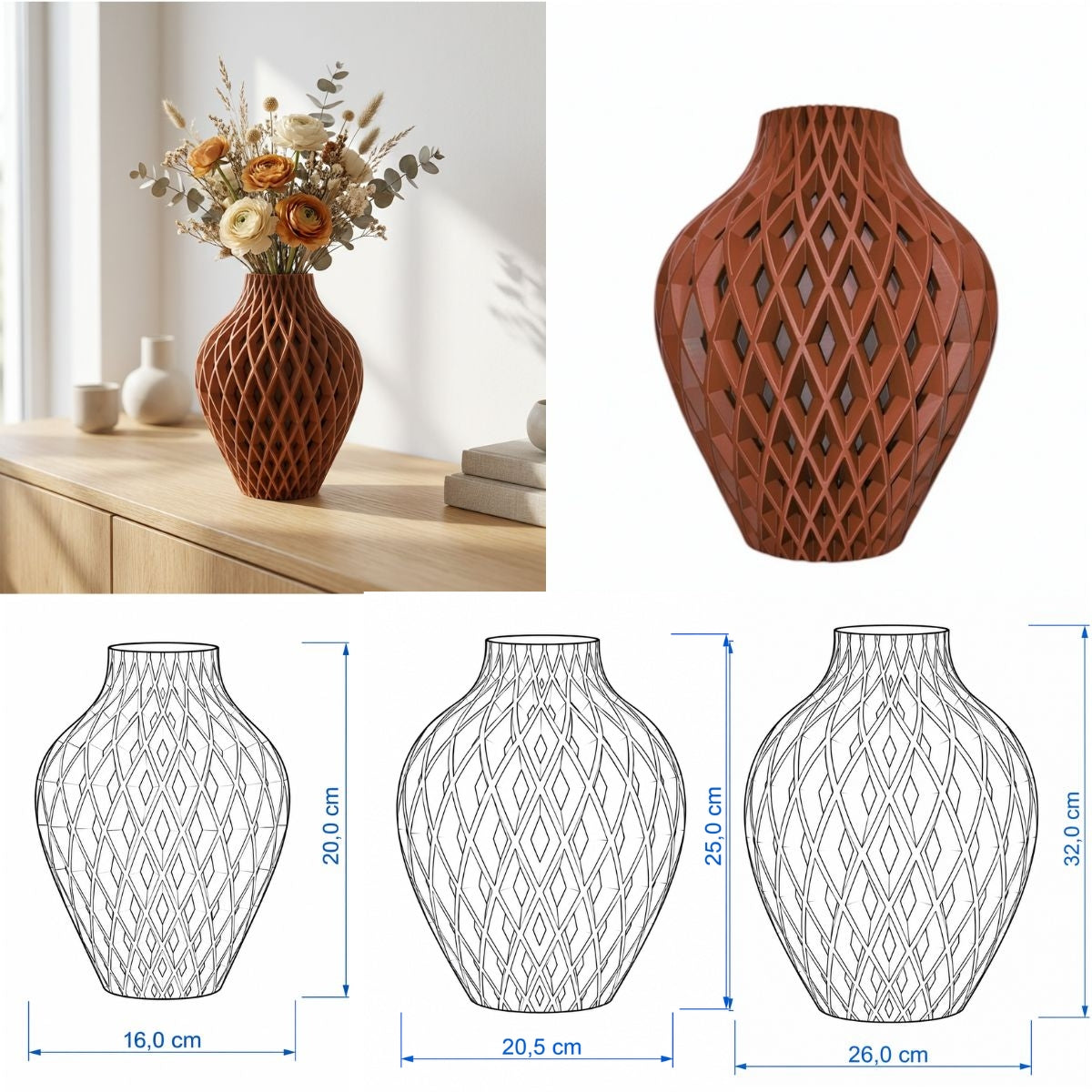 Diamora vaas  Collectie vanaf