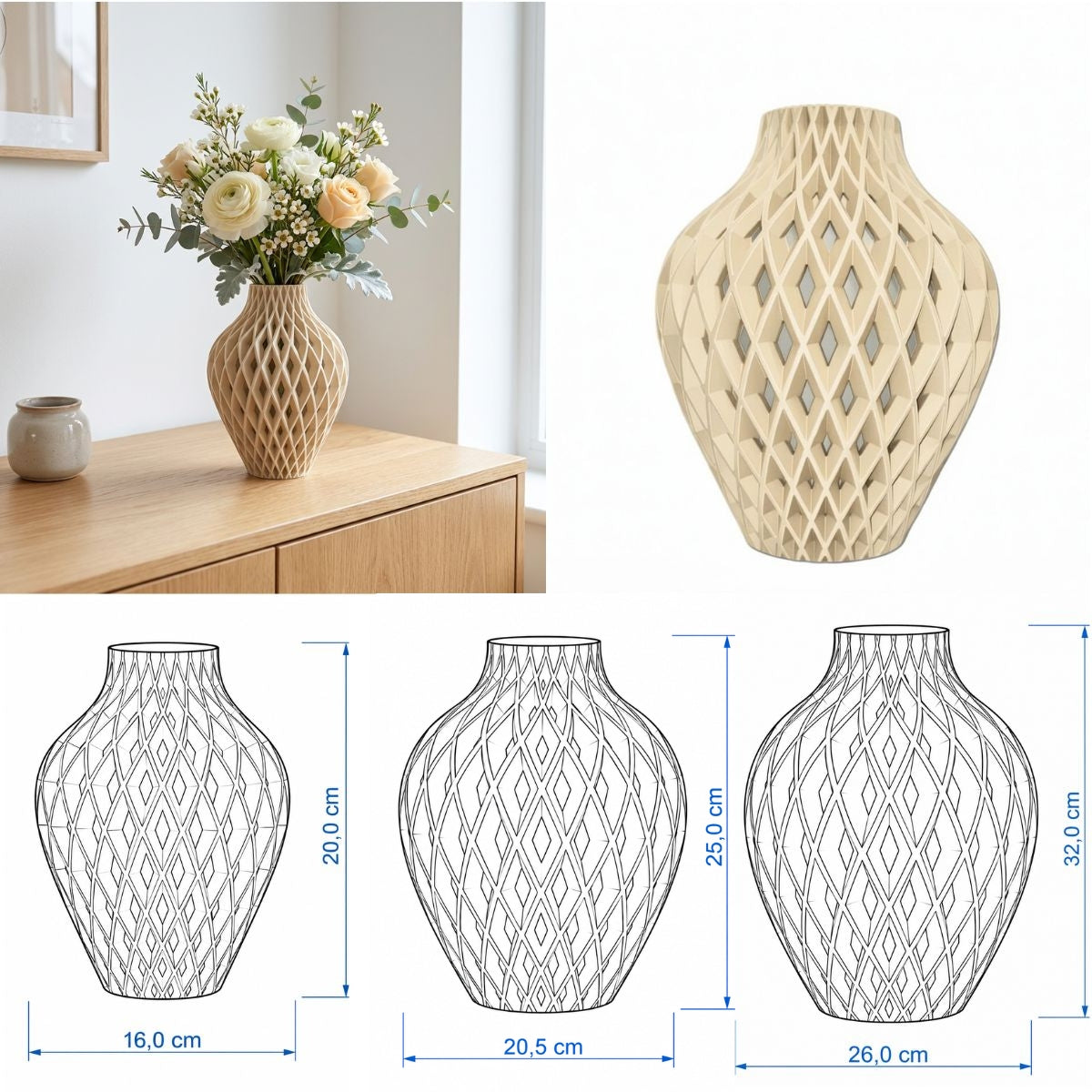 Diamora vaas  Collectie vanaf