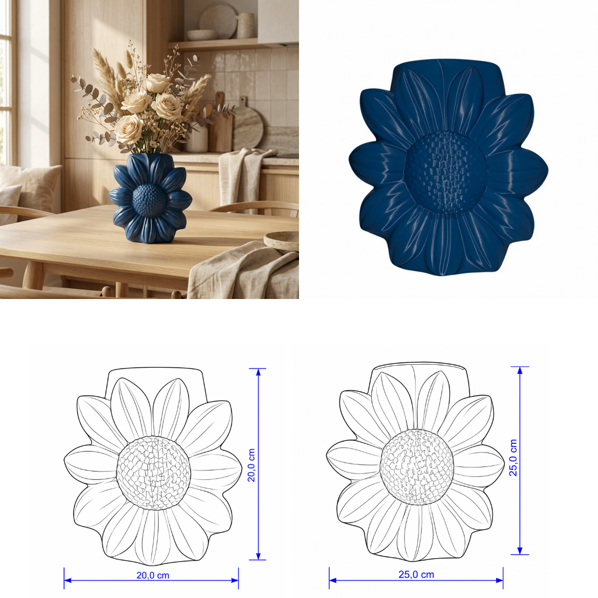 Sunora collectie 20 en 25 cm