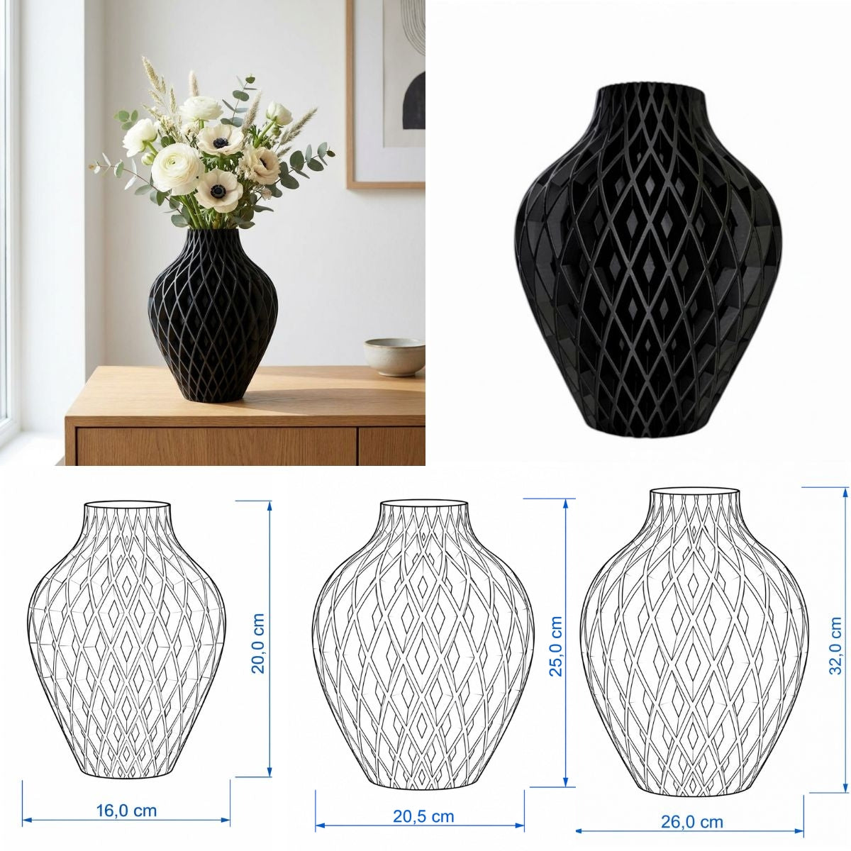 Diamora vaas  Collectie vanaf