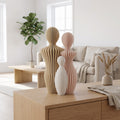 Familie beeldjes gezin met kinderen Desert Elegance