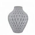 Diamora Vaas — Luxe Design Vaas met Diamantpatroon