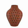 Diamora Vaas — Luxe Design Vaas met Diamantpatroon