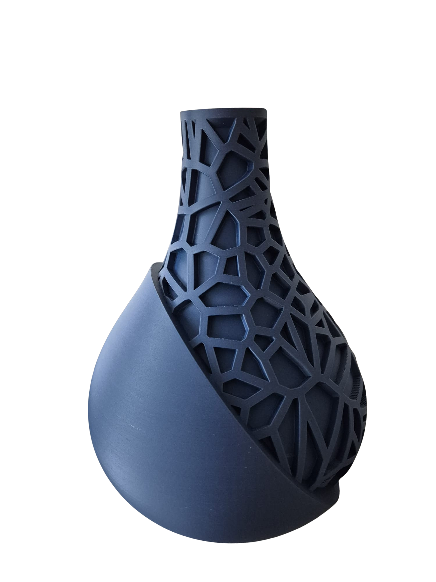 Nexora Vaas blauw 25 CM (Tweede kans collectie)