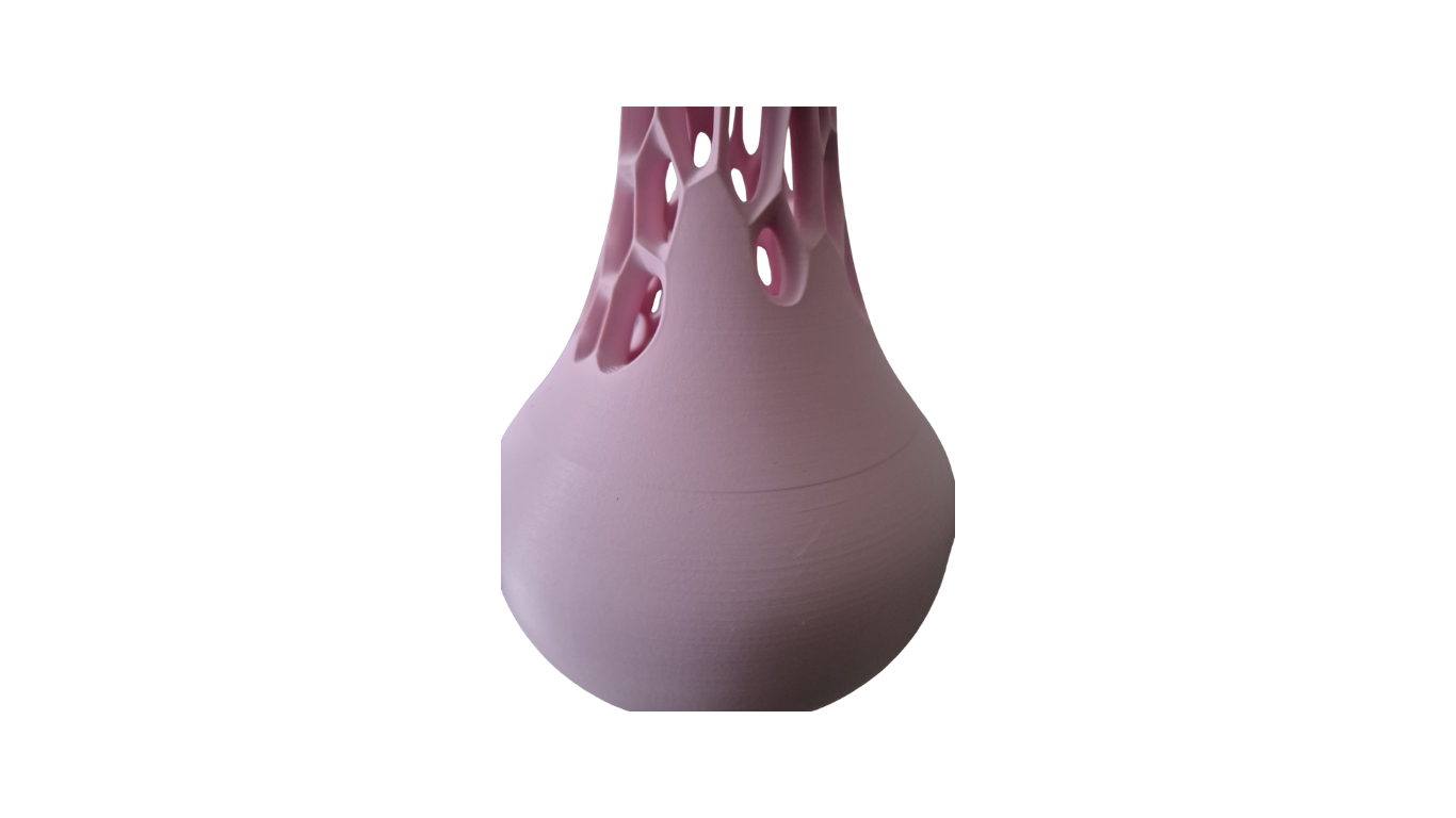 Nectra vaas roze (Tweede kans collectie)