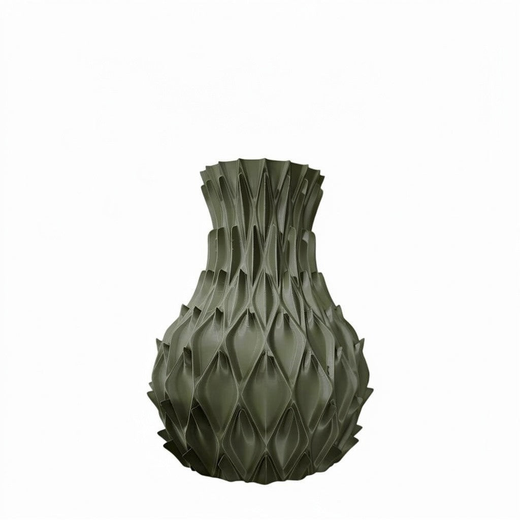 Predathorn vaas olijf groen
