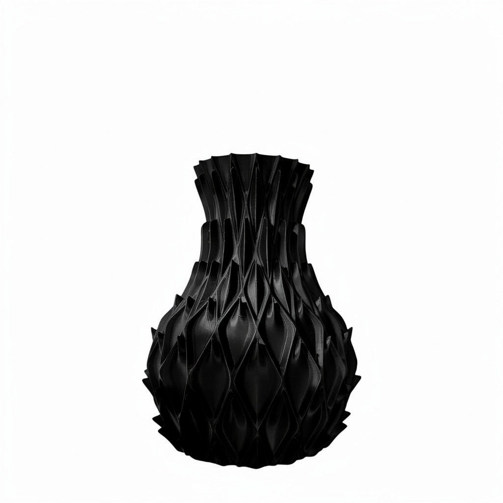 Predathorn vaas antraciet zwart