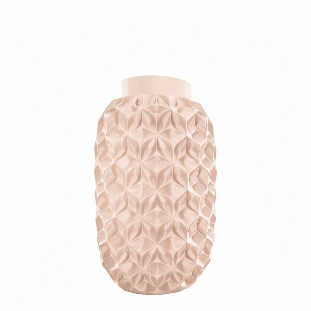 Prisma vaas beige