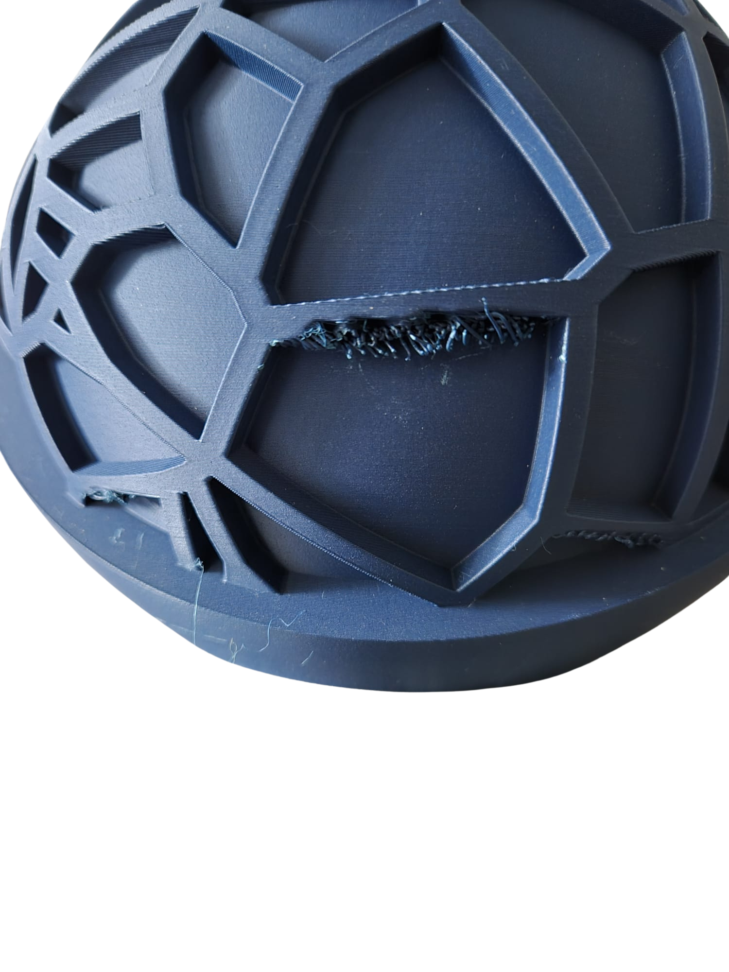 Nexora Vaas blauw 25 CM (Tweede kans collectie)
